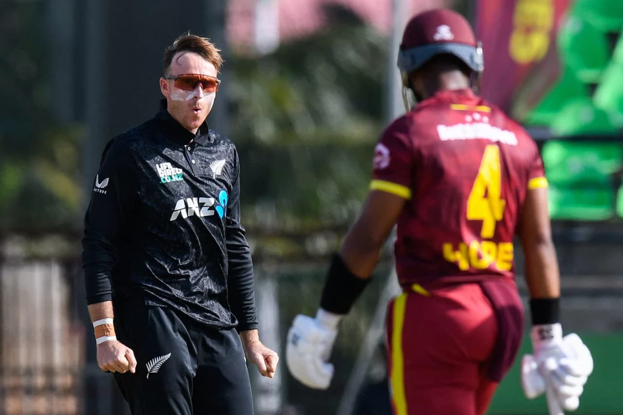 Windies collapse as New Zealand levels ODI series