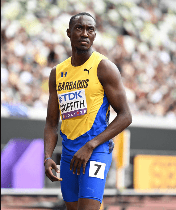 Griffith advances to 200m semis