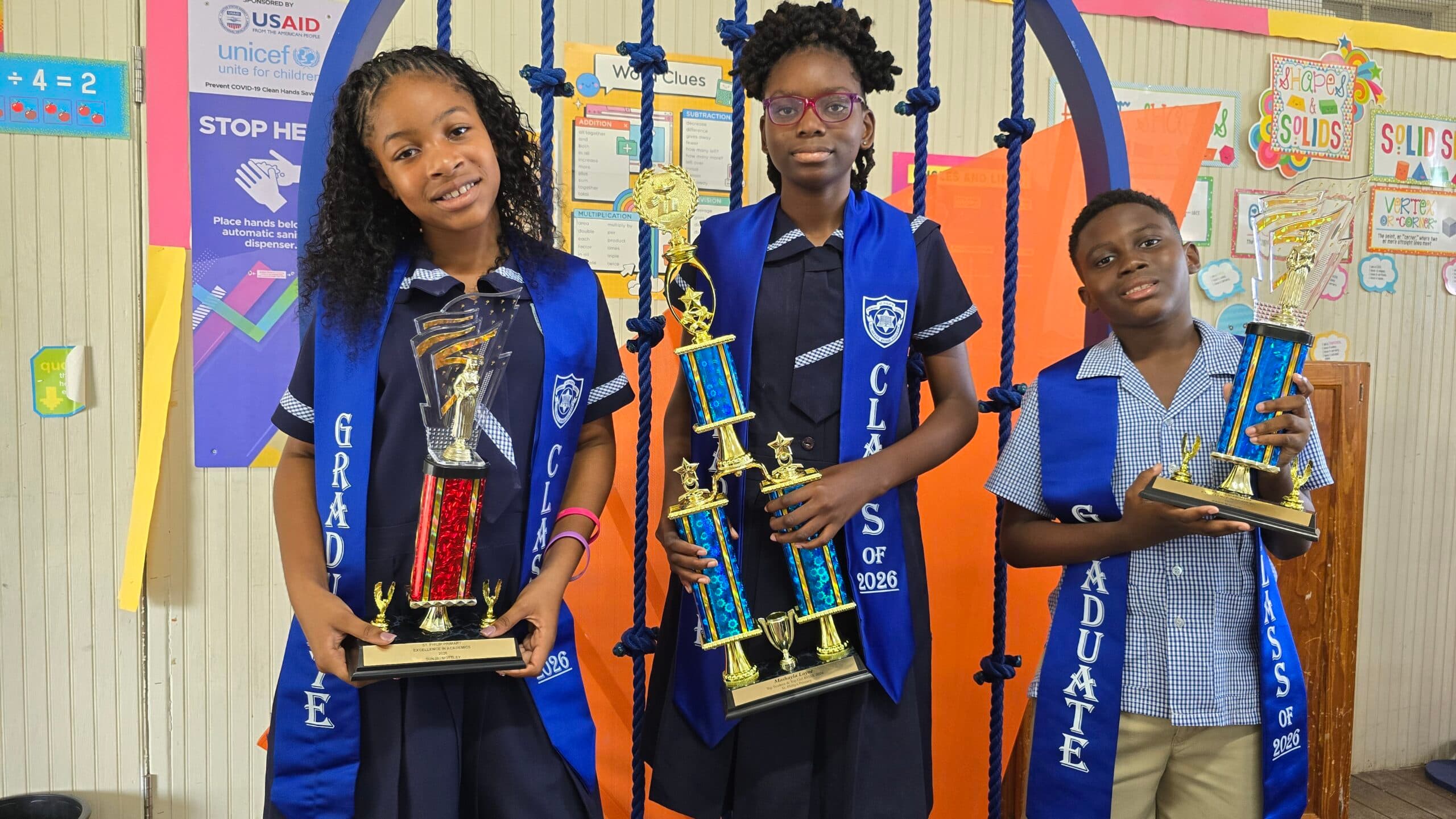 St Philip Primary students shine in Common Entrance results