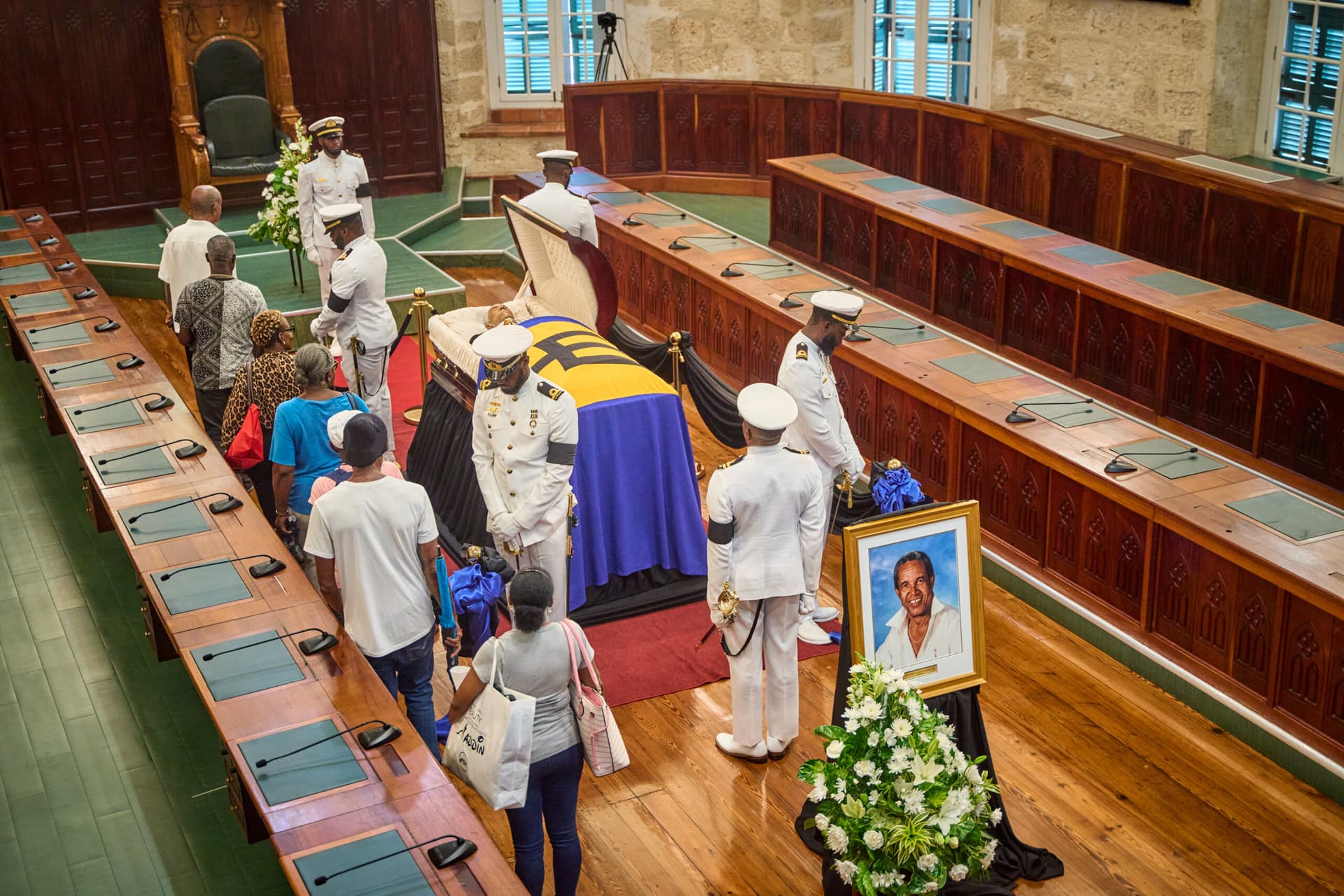 Barbadians remember, reflect as Sir Garfield Sobers lies in state