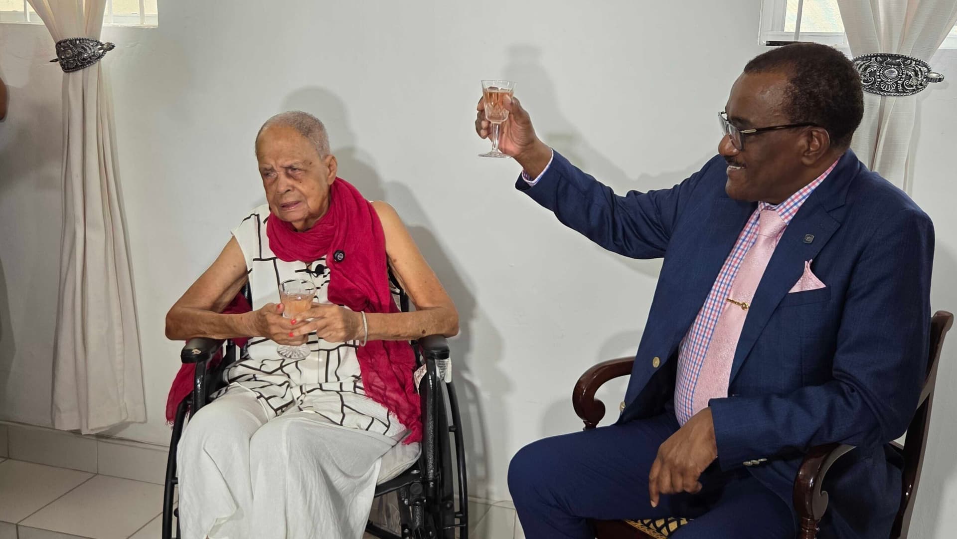 Former educator celebrates 100th birthday