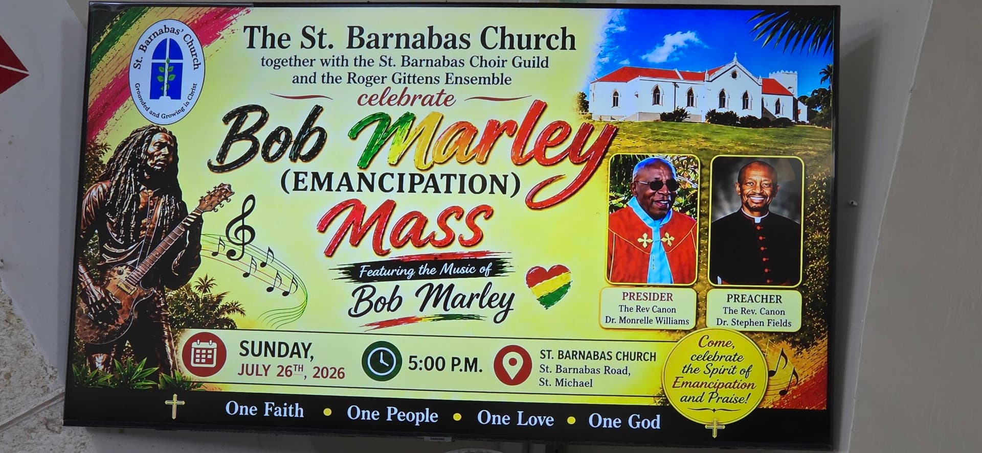 Church rejects ‘spiritual piracy’ charge over Bob Marley Mass