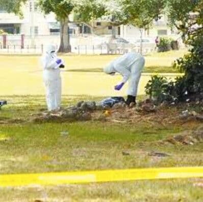 Burnt body near site of previous Wallerfield murders