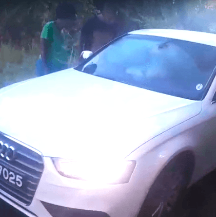 Man found shot dead in Audi in Carlsen Field