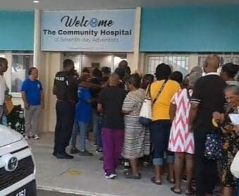 Hundreds show up for free eye surgery