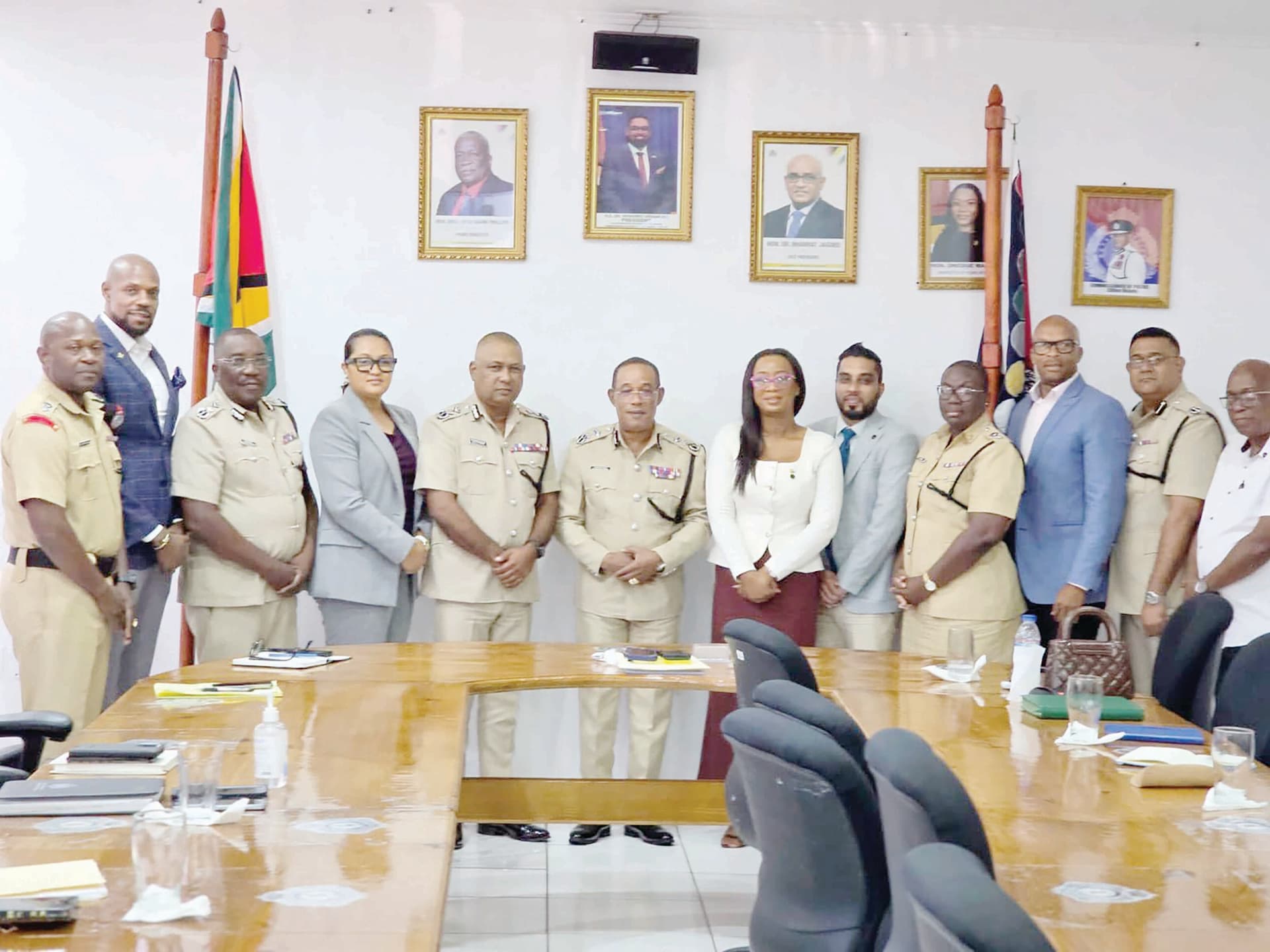 GPF, GCCI explore collaboration to strengthen Police training, development
