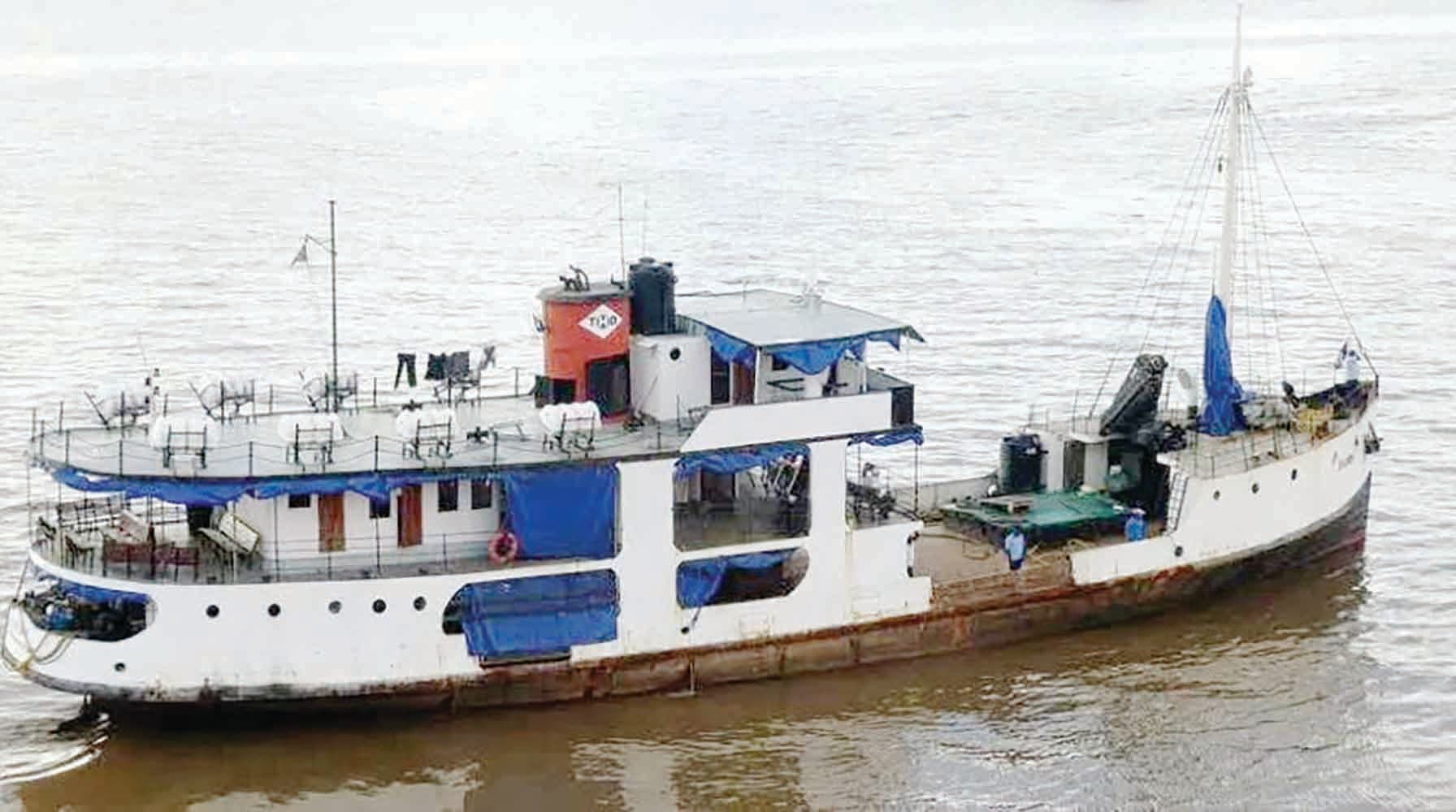 Govt calls for EOIs to salvage sunken MV Barima