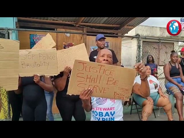 WATCH: Granville residents protest police killings