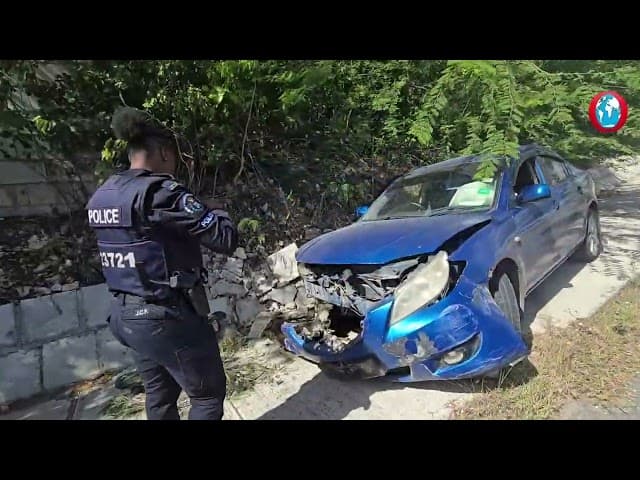WATCH: Mother and infant escape injury after highway crash