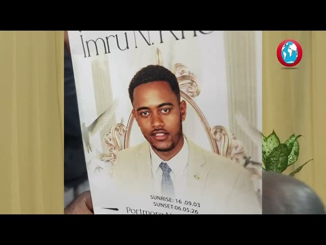 WATCH: Scores bid farewell to late JLP youth leader, Imru Khouri
