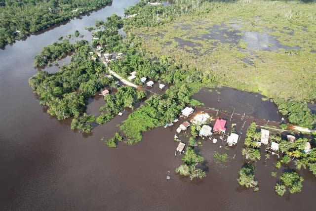 CDC conducting flood assessment in Kwakwani