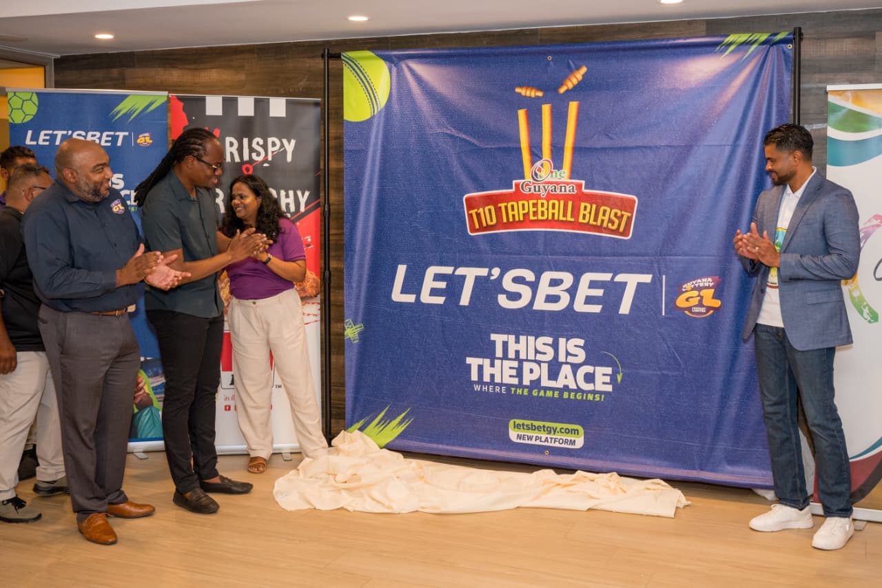 Lotto/Let’s Bet unveiled as new title sponsor ahead of 2026 One Guyana T10 Tapeball Blast
