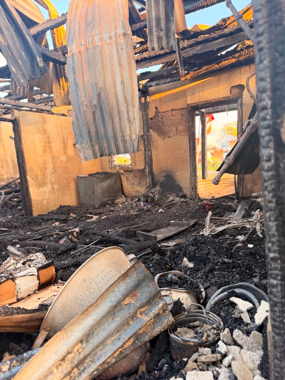 Rice farmer loses millions as fire guts Corentyne home