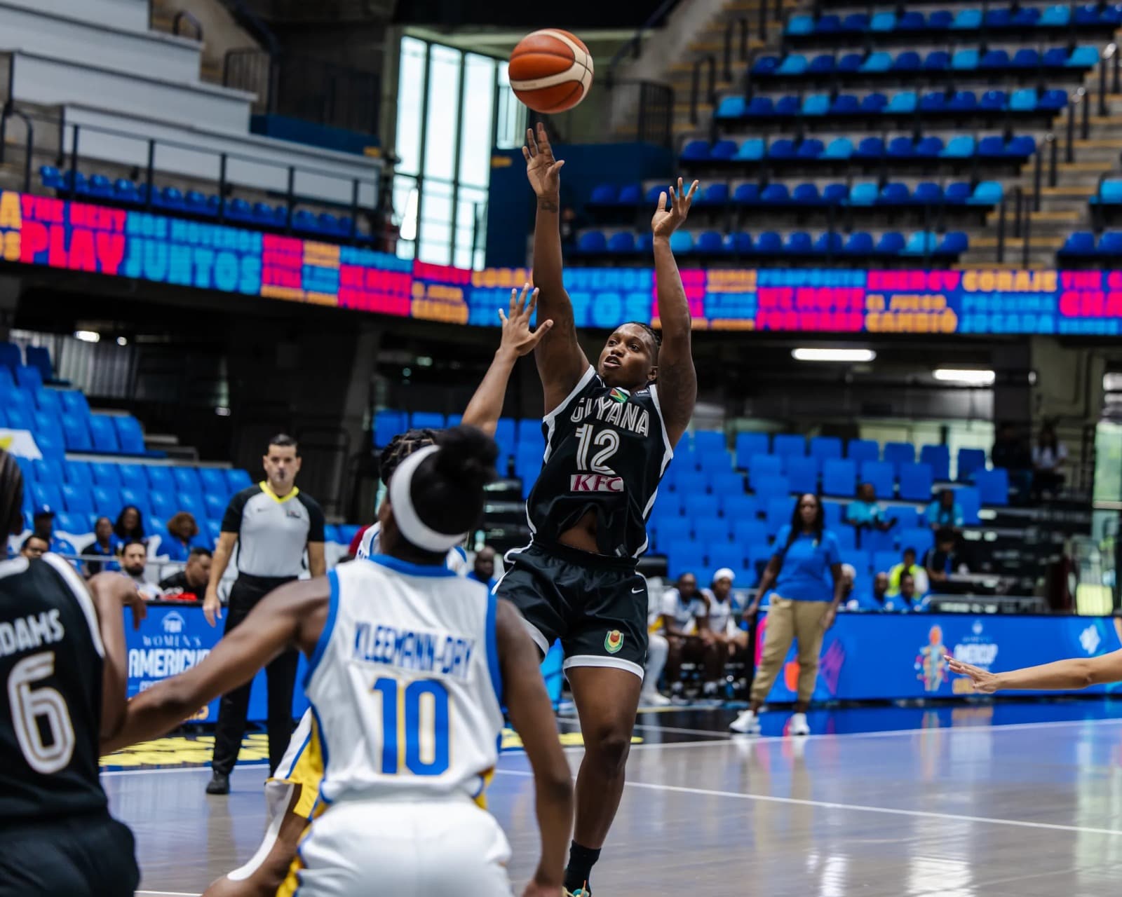 Joy Adams shines in defeat as Guyana fall to USVI in Centrobasket Qualifiers