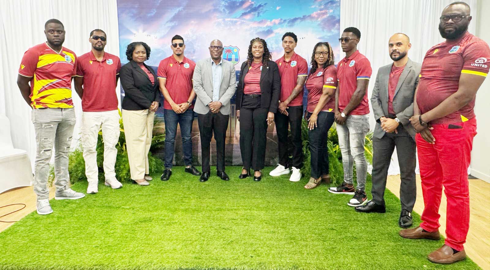 2026 New Zealand tour of West Indies...Unicomer Guyana/CWI hosts West Indies experience ahead of first ODI at Providence
