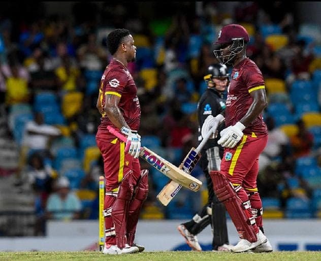 Rutherford/Hetmyer slam fifties as Windies stroll home by 2 wickets