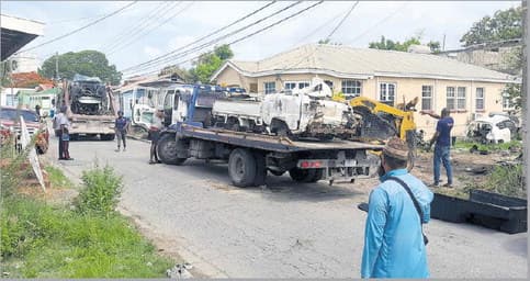 Owner upset as derelict vehicles removed