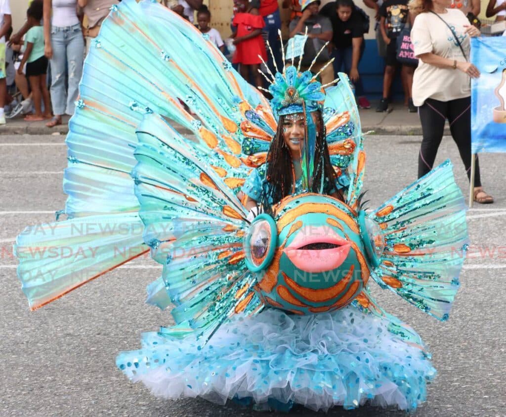 Kiddies fill San Fernando, Port of Spain with colour