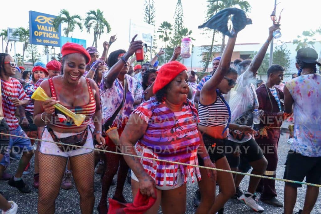 Colour takes centre stage at Chaguanas J'Ouvert