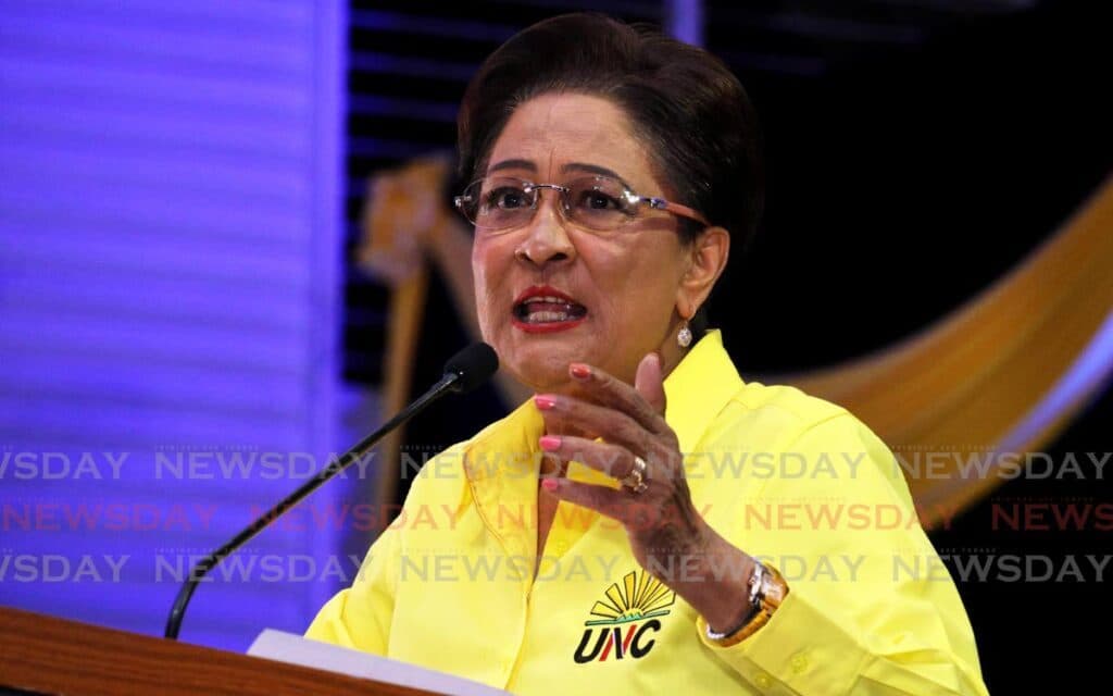 Kamla: PNM ministers, family roll with armed security, none for you
