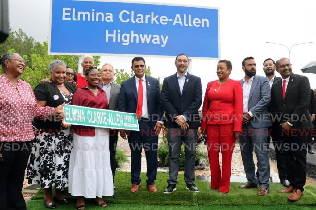 Government opens Sangre Grande-Cumuto highway