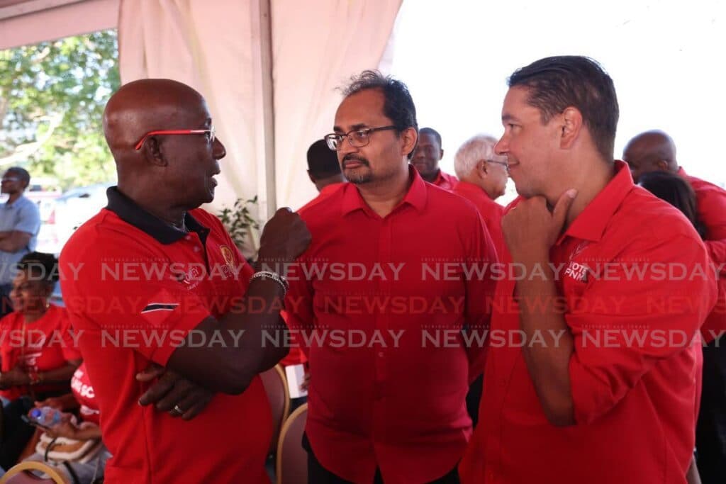 Ex-UNC MPs Rambally, Haynes at PNM rally