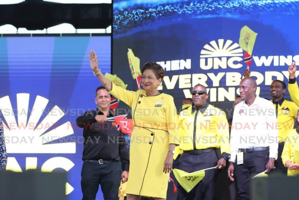 Tancoo endorses Kamla for UNC leader