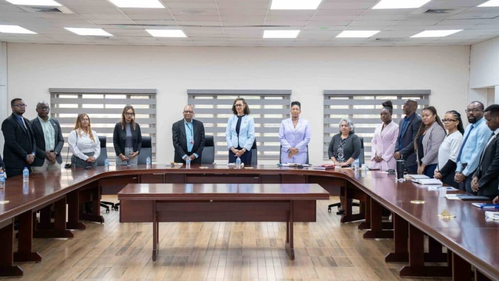 Ministers busy on first day in new government