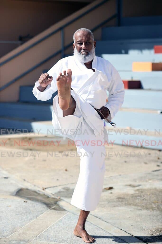 Karate journey kick-starts after 50-year break for 72-year-old Chaguanas man