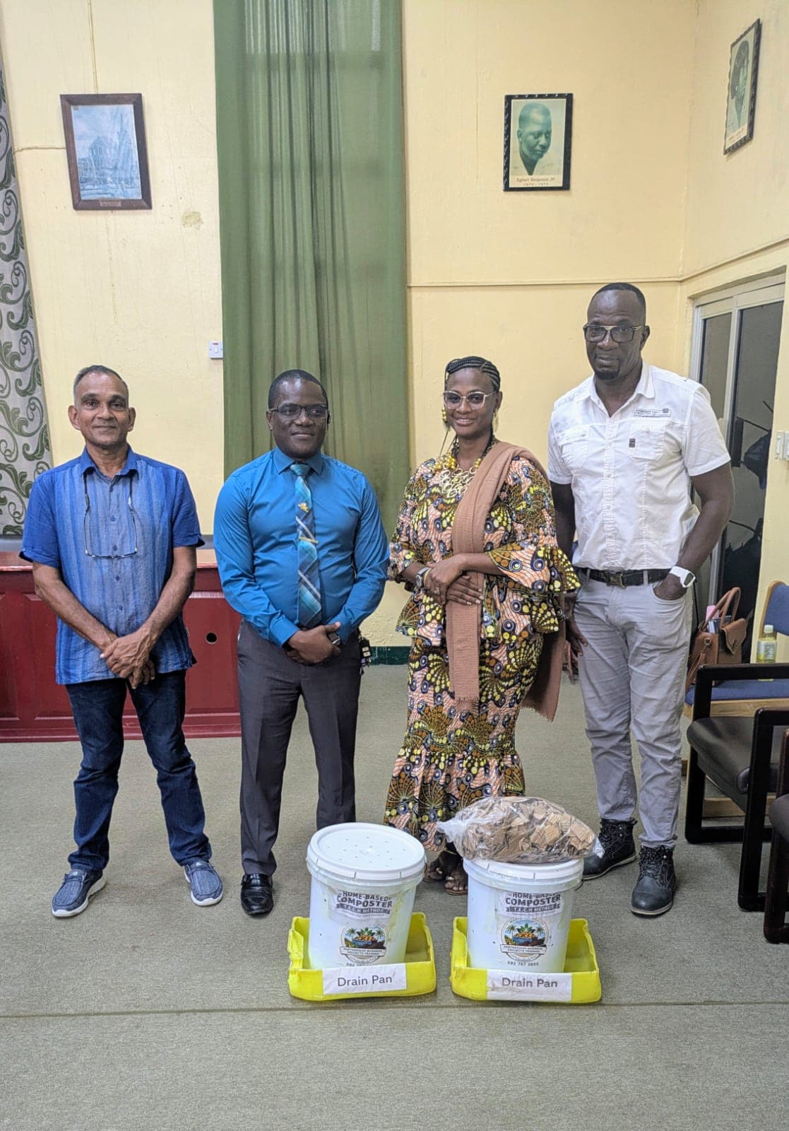 LINDEN MUNICIPALITY WELCOMES WASTE TO WEALTH CARIBBEAN’S SOLUTION TO TACKLE THE BLUE LAKE DUMPING SITE; TRAIN-THE-TRAINER COMPOSTING CERTIFICATION LAUNCHES IN REGION 10