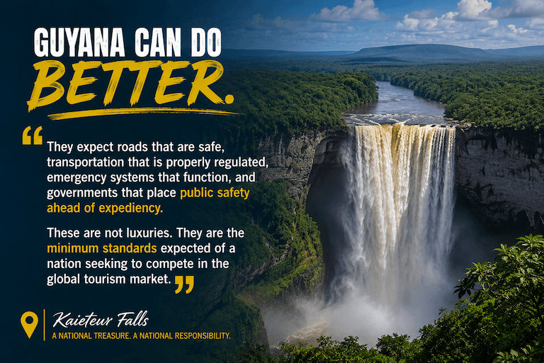 EDITORIAL: Guyana’s Tourism Dream Is Colliding With Its Infrastructure Reality