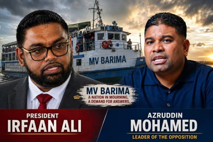 Mohamed Tells Guyanese Prepare for Nationwide Protests, Rejects Ali’s Go-It-Alone Barima Inquiry