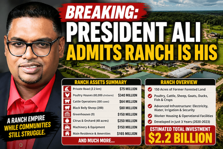 President Ali Admits Ranch Is His: Questions Grow Over the Scale and Financing of a Multi-Billion-Dollar Agricultural Empire