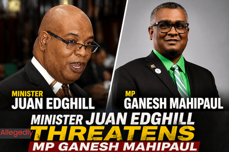 Breaking: Embattled Minister Juan Edghill Reported to Police After MP Alleges Threatening Remarks