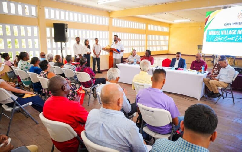 President commences model communities consultations in Region Three