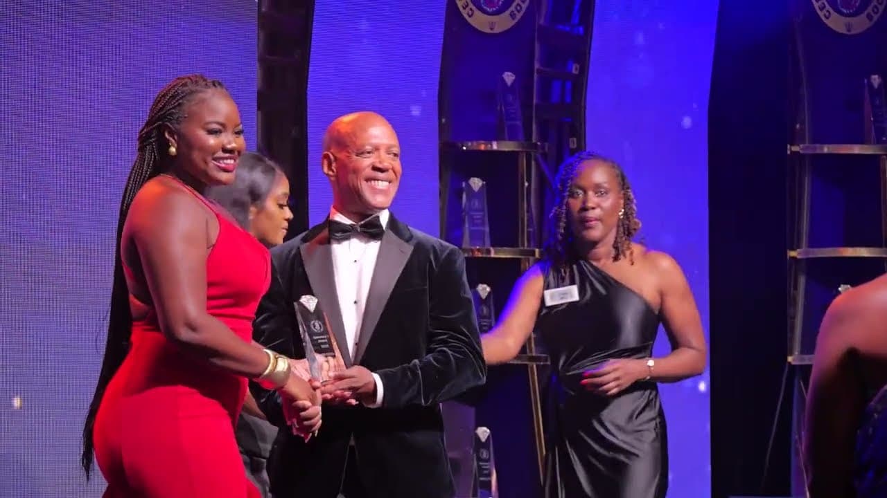 Central Bank staff honoured