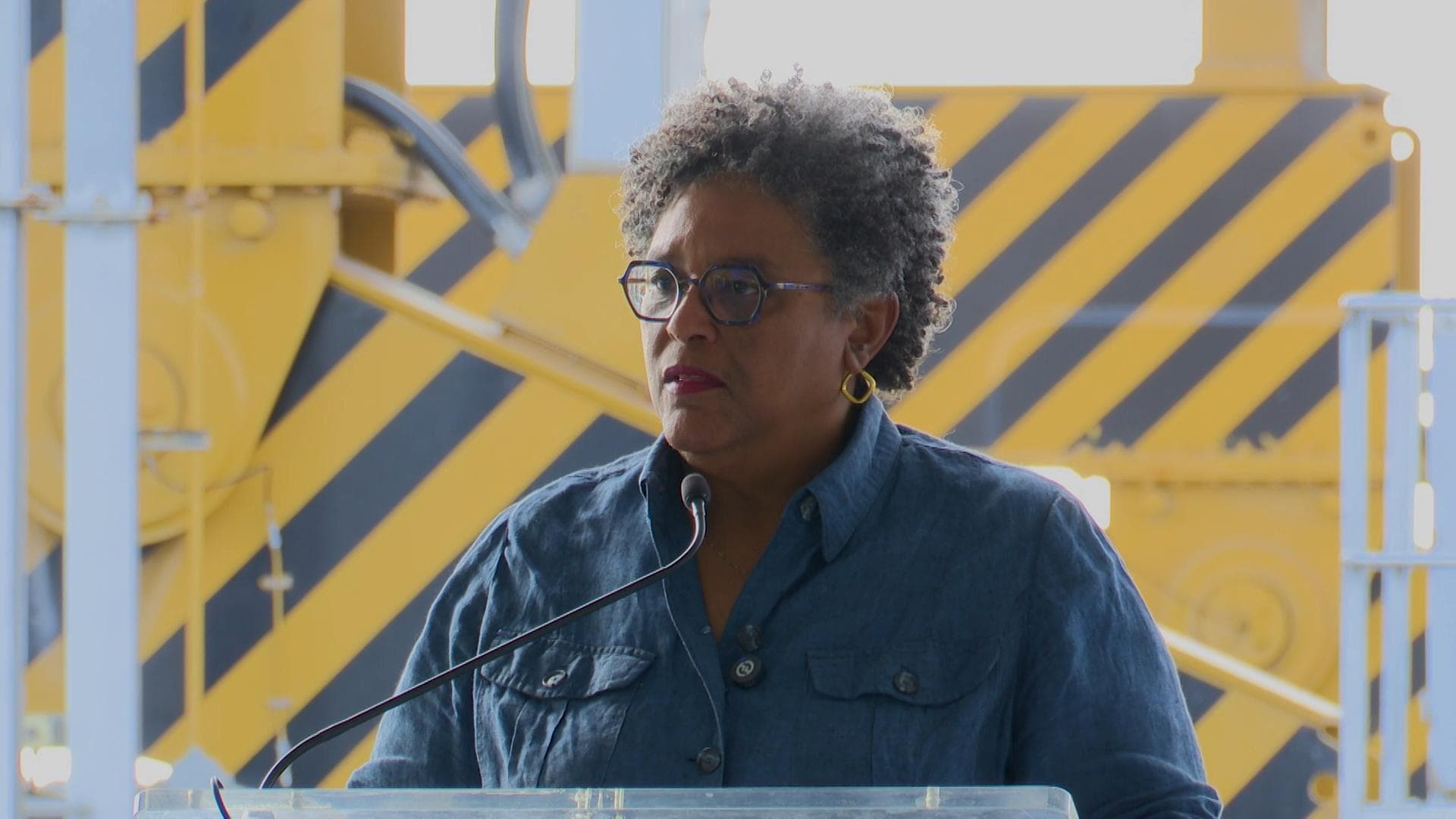 Prime Minister says Berth 6 already benefiting Barbados economy