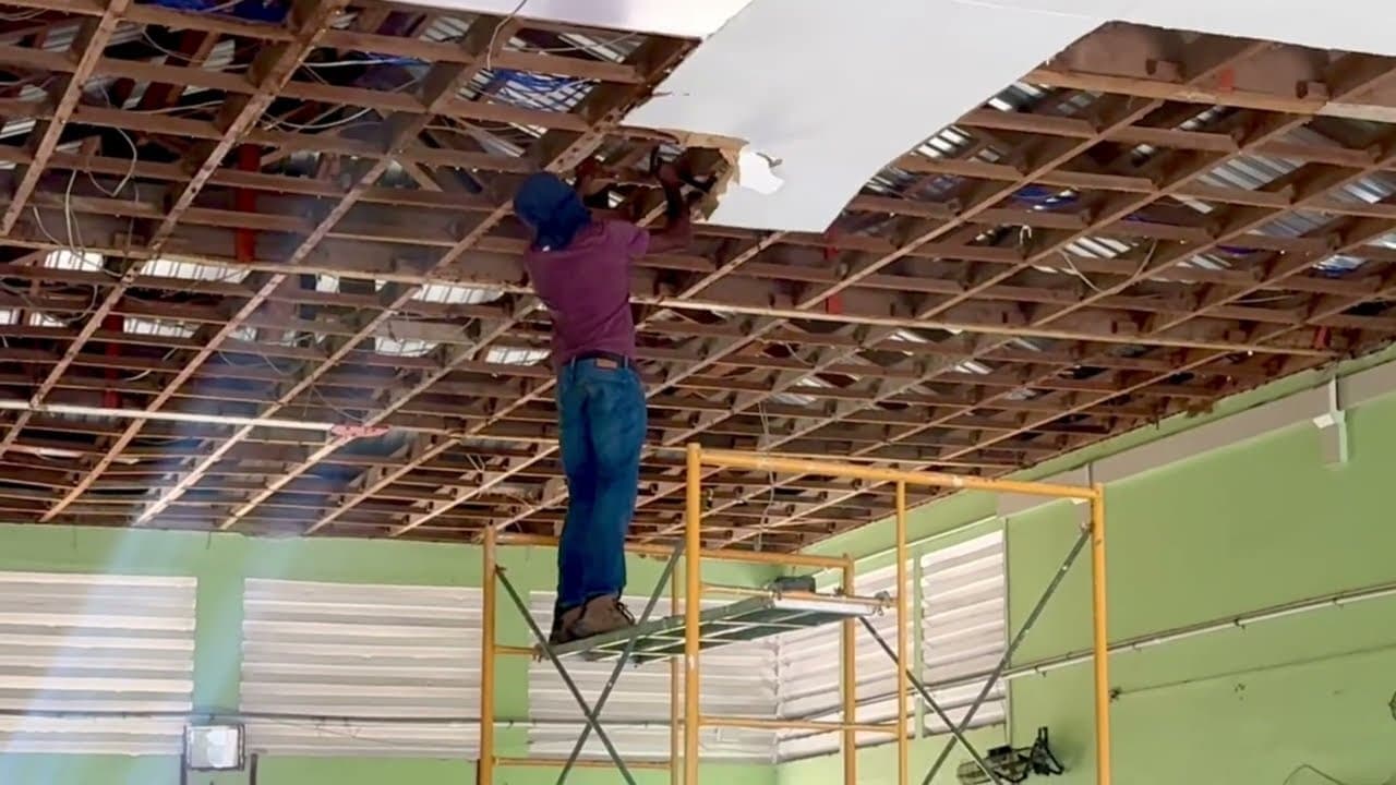 School refurbishment programme gets under way