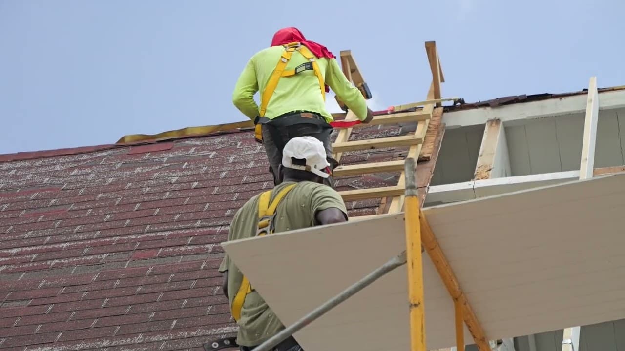 Repairs underway at St. Aidan’s Church in Bathsheba