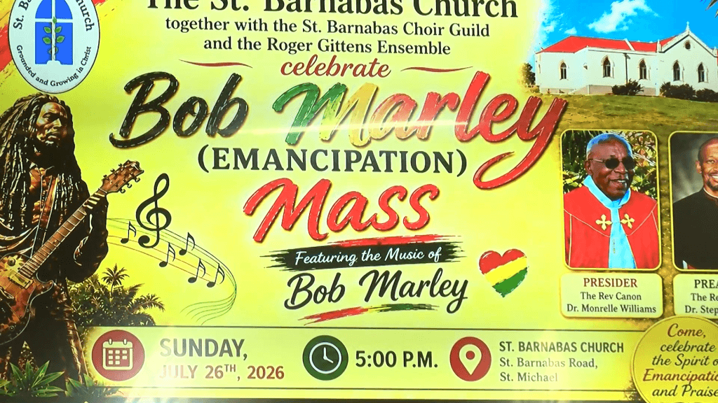 St. Barnabas Church to host Bob Marley Emancipation Mass