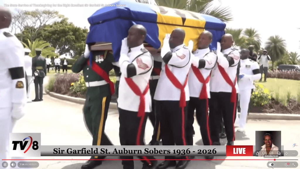 Sir Garfield Sobers laid to rest at Coral Ridge Memorial Gardens