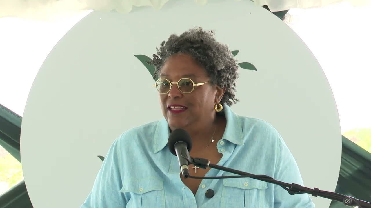 Prime Minister Mottley links housing to crime prevention