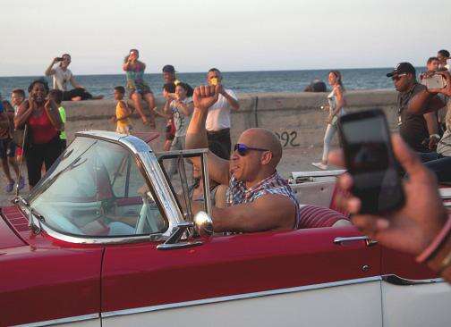Vin Diesel drives ‘Fast and Furious’ tribute in Cannes