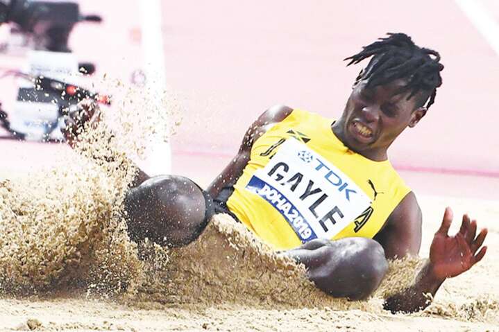 Tajay Gayle wins first long jump title in 5 years