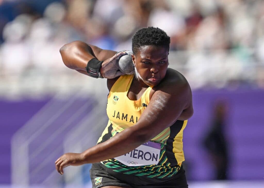 Lloydricia Cameron wins first shot put title after six runner-up finishes