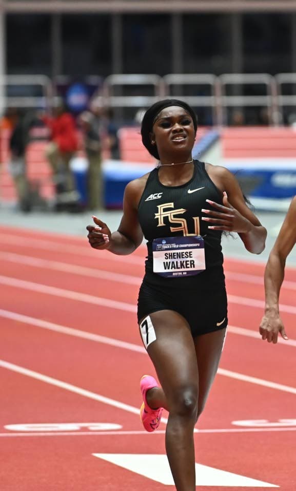 Shenese Walker retains ACC sprint double