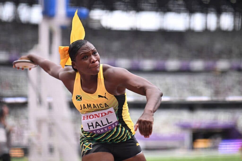 Hall wins women’s discus gold at Commonwealth Games