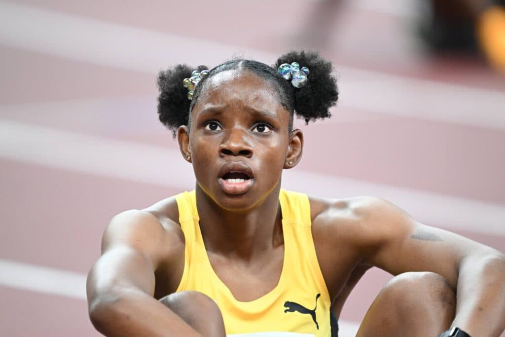 Tina Clayton leads Jamaican 100m sweep with season’s best in Morocco