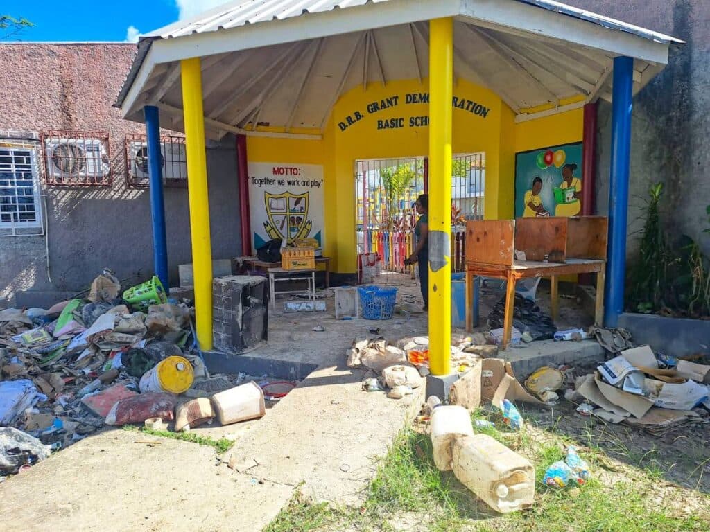 Allied Protection Foundation lends helping hand at hurricane-hit St James basic school