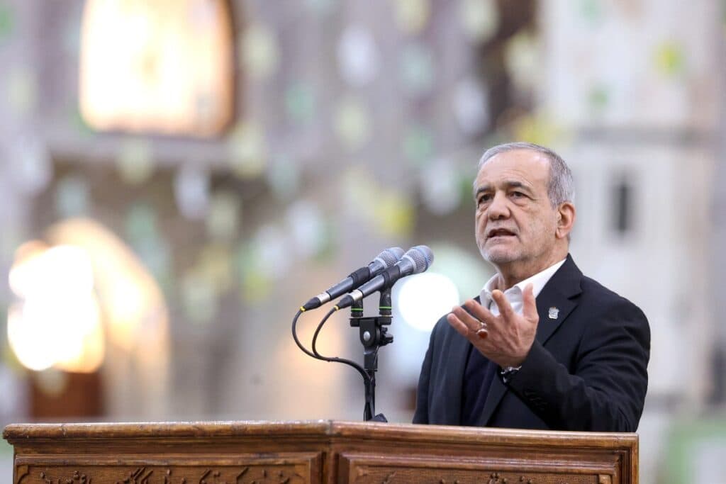 President says Iran still at negotiating table after attacks on Israel halted